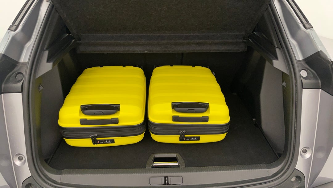 Boot Inside View with Luggage