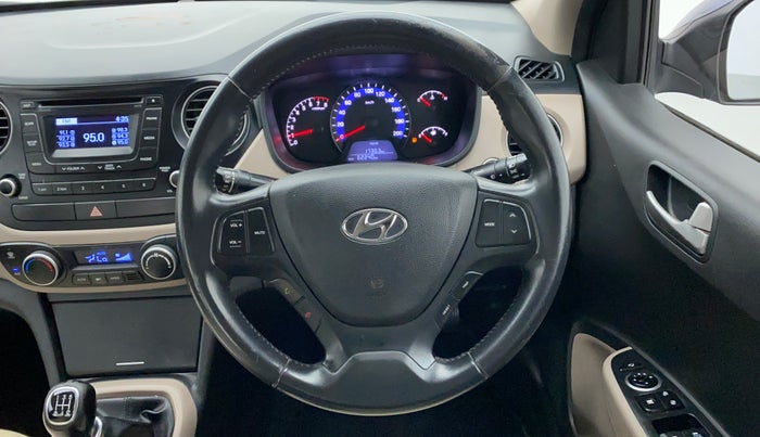 2014 Hyundai Xcent SX 1.2 OPT, Petrol, Manual, 62,310 km, Steering Wheel Close Up