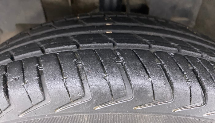 2019 Datsun Redi Go 1.0 S AT, Petrol, Automatic, 38,515 km, Left Front Tyre Tread