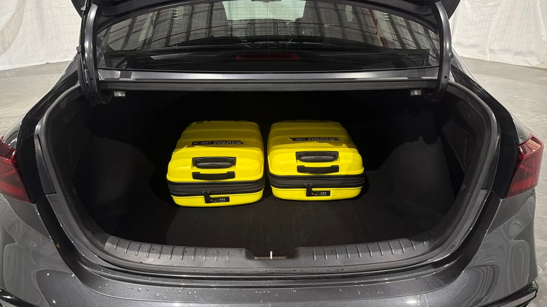 2018 Kia Cerato Sport+ Safety Pack, Automatic, 68911 km, Boot Inside View with Luggage