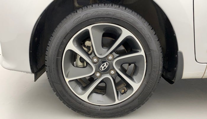 2017 Hyundai Grand i10 ASTA 1.2 KAPPA VTVT, Petrol, Manual, 36,309 km, Left Front Wheel