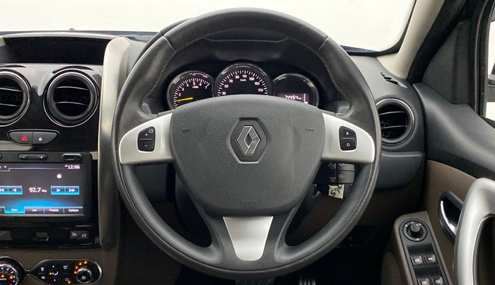 2016 Renault Duster RXZ AMT 110 PS, Diesel, Automatic, 74,494 km, Steering Wheel Close Up