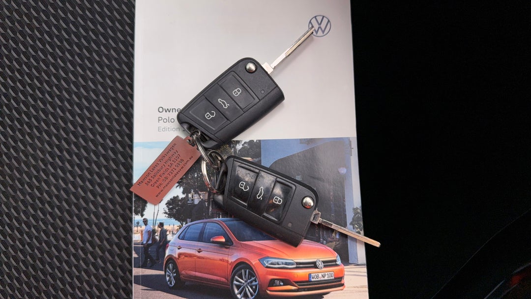 2021 Volkswagen Polo 70tsi Trendline, Manual, 51277 km, Key Close-up