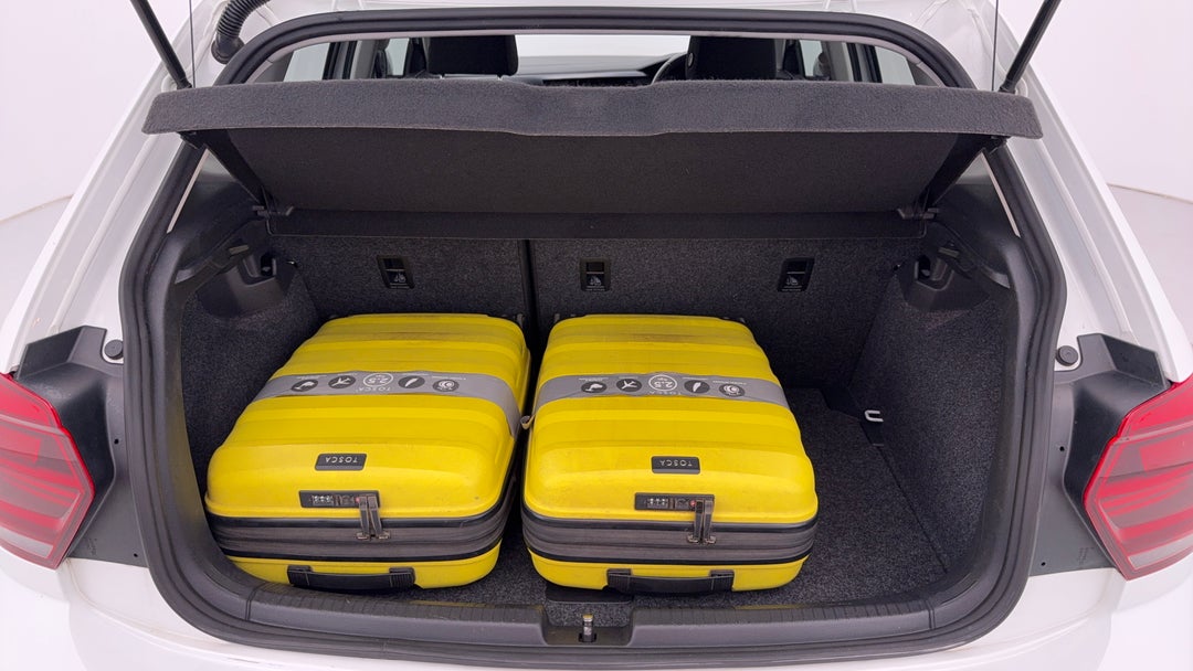 2021 Volkswagen Polo 70tsi Trendline, Manual, 51277 km, Boot Inside View with Luggage