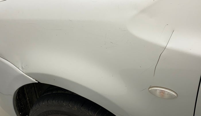 2011 Toyota Etios G SP, Petrol, Manual, 88,354 km, Left fender - Slightly dented