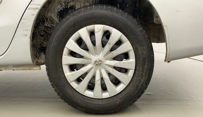 2011 Toyota Etios G SP, Petrol, Manual, 88,354 km, Left Rear Wheel
