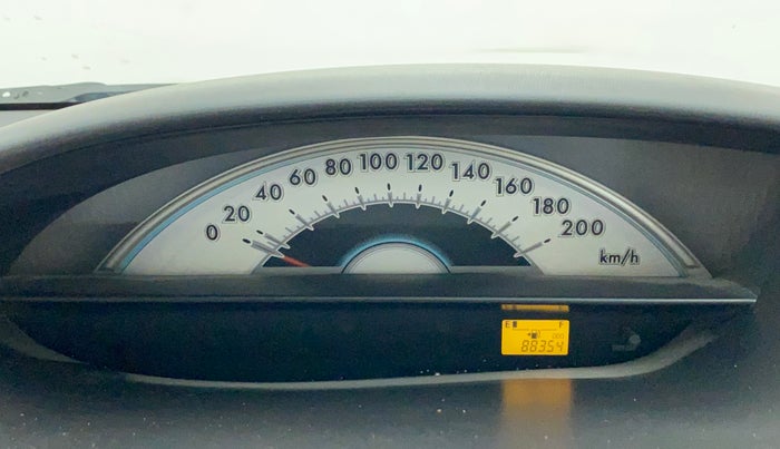 2011 Toyota Etios G SP, Petrol, Manual, 88,354 km, Odometer Image