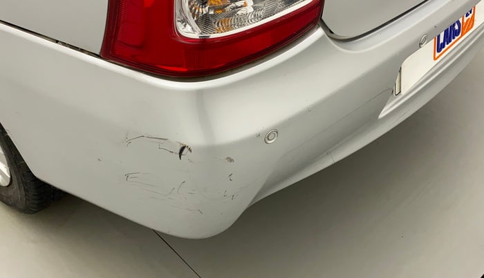 2011 Toyota Etios G SP, Petrol, Manual, 88,354 km, Rear bumper - Paint is slightly damaged