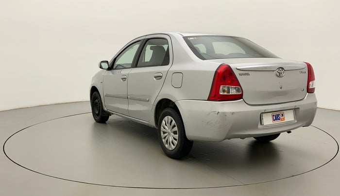 2011 Toyota Etios G SP, Petrol, Manual, 88,354 km, Left Back Diagonal