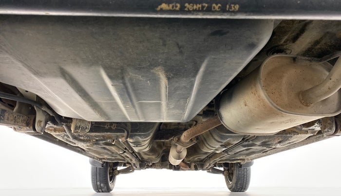 2017 Maruti Alto K10 VXI P, Petrol, Manual, 36,471 km, Rear underbody