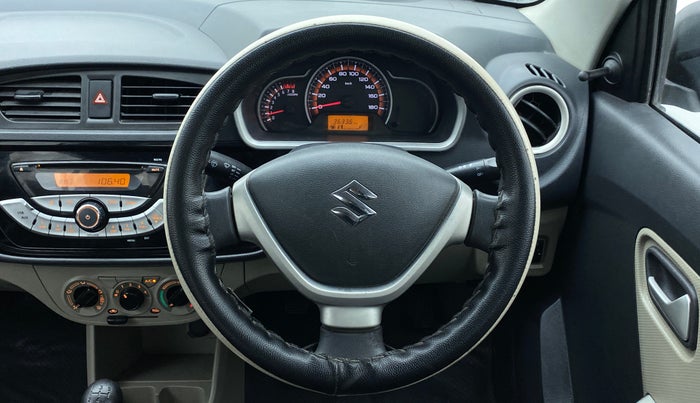 2017 Maruti Alto K10 VXI P, Petrol, Manual, 36,471 km, Steering Wheel Close Up