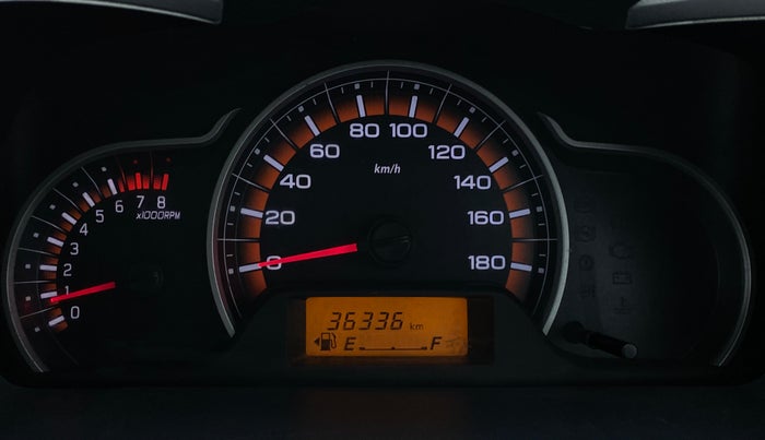 2017 Maruti Alto K10 VXI P, Petrol, Manual, 36,471 km, Odometer Image