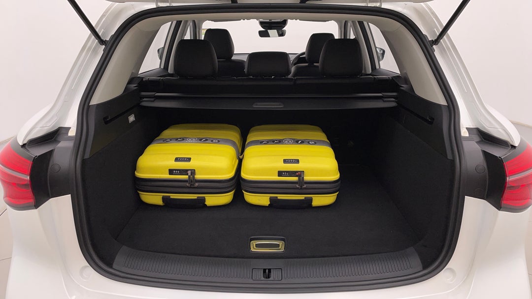 Boot Inside View with Luggage