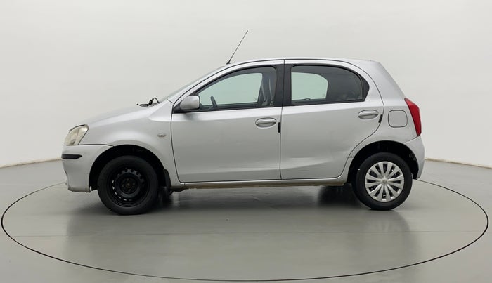 2012 Toyota Etios G, Petrol, Manual, 90,916 km, Left Side