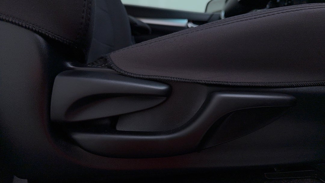 Drivers Side Adjustment Panel