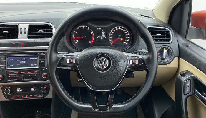 2014 Volkswagen Polo HIGHLINE1.2L PETROL, Petrol, Manual, 89,683 km, Steering Wheel Close Up