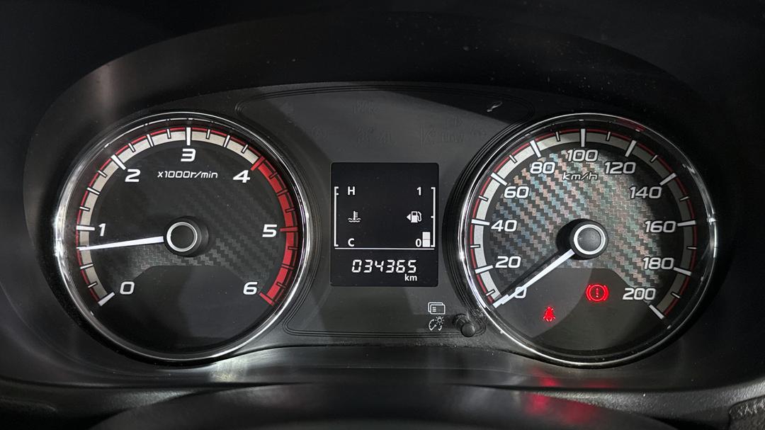 2023 Mitsubishi Triton Glx (4x2), Manual, 34365 km, Odometer View