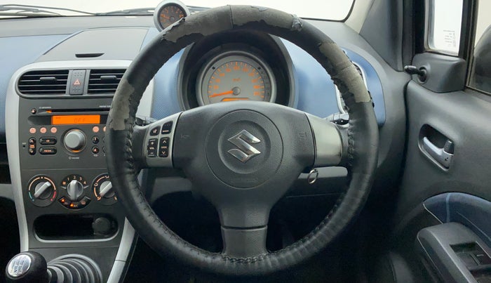 2011 Maruti Ritz ZXI, Petrol, Manual, 75,312 km, Steering Wheel Close Up