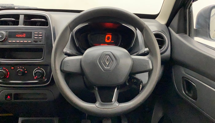 2016 Renault Kwid RXL, Petrol, Manual, 1,06,604 km, Steering Wheel Close Up