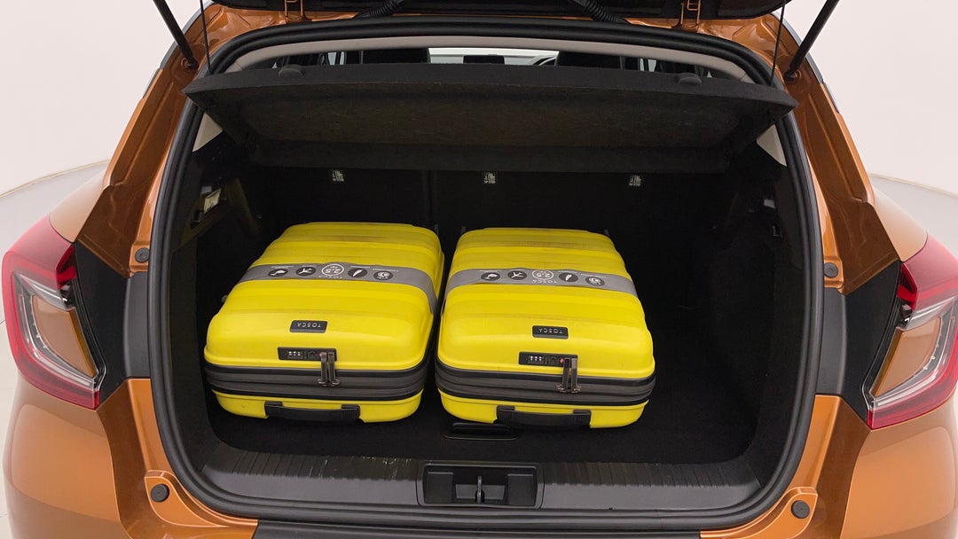 Boot Inside View with Luggage