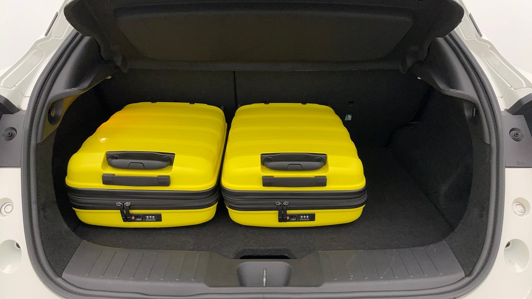 Boot Inside View with Luggage