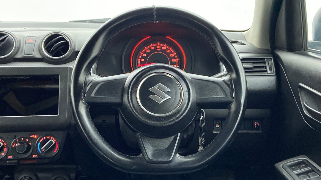 Steering Wheel Close Up