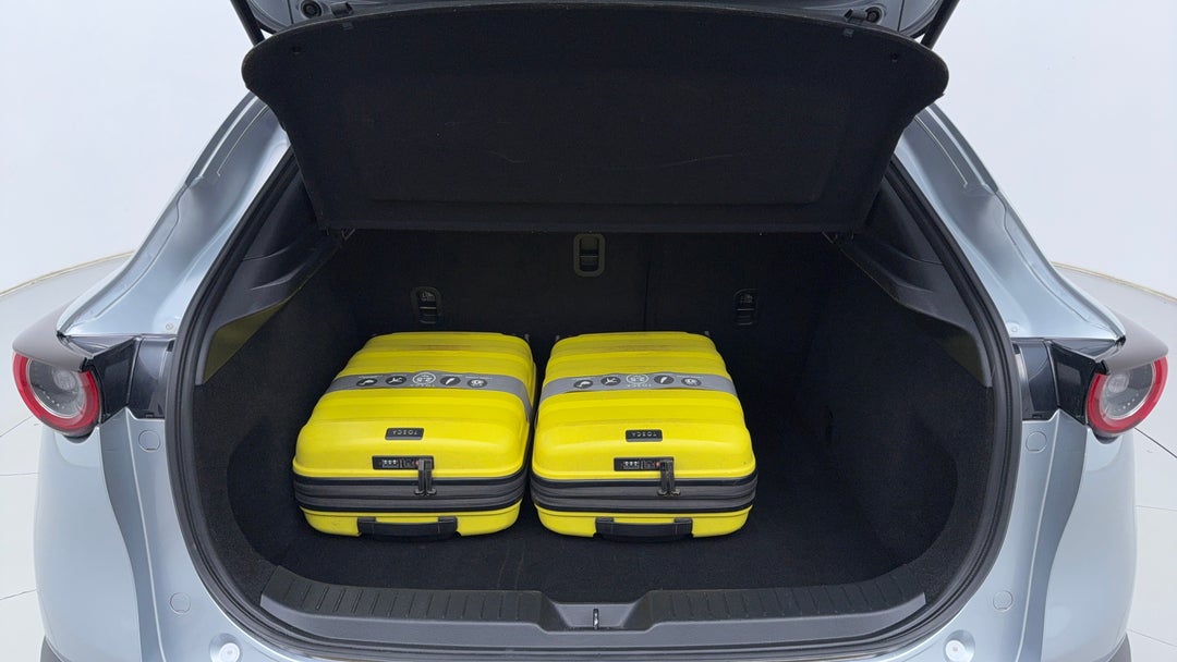 Boot Inside View with Luggage
