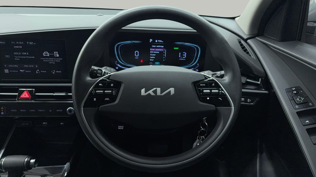 2022 Kia Niro Hev S (hybrid), Automatic, 36205 km, Steering Wheel Close-up