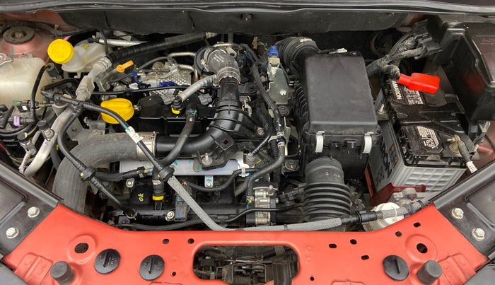 2021 Renault Kiger RXZ CVT 1.0 TURBO DUAL TONE, Petrol, Automatic, 9,980 km, Open Bonet