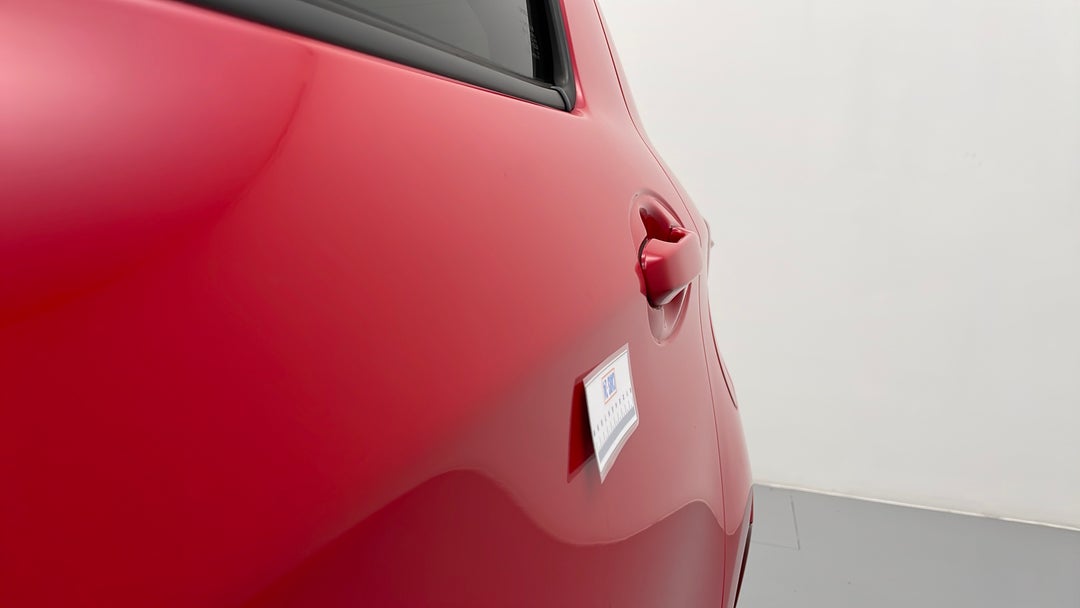 2016 Toyota Yaris Ascent, Manual, 37246 km, Doors Rear LHS Dent