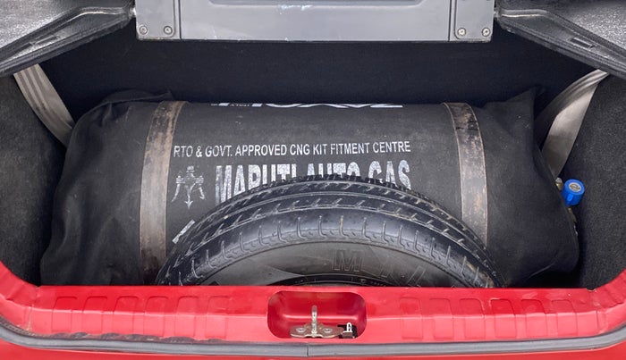 2016 Datsun Redi Go T (O), CNG, Manual, 68,315 km, Boot Inside