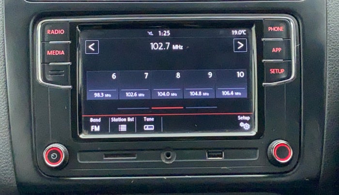 2018 Volkswagen Ameo COMFORTLINE 1.0, Petrol, Manual, 43,122 km, Infotainment System