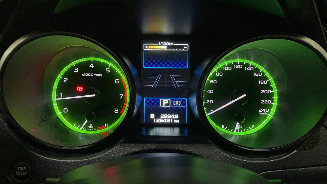 2017 Subaru Liberty 2.5i, Automatic, 126491 km, Odometer View
