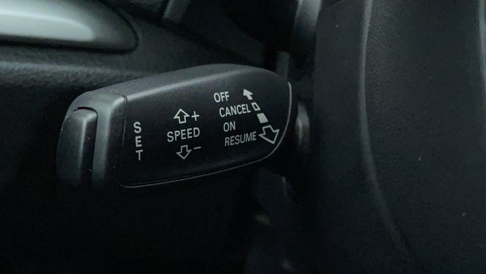 Audi A3-Cruise Control