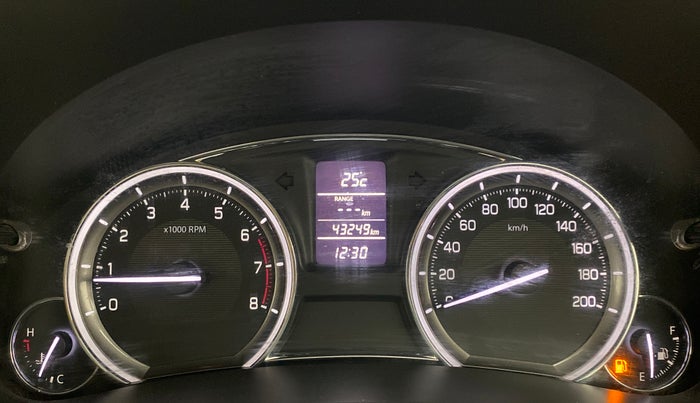 2015 Maruti Ciaz VXI PLUS, Petrol, Manual, 43,288 km, Odometer Image
