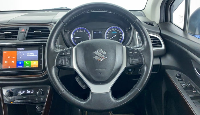 2020 Maruti S Cross ALPHA 1.5 SMART HYBRID, Petrol, Manual, 15,746 km, Steering Wheel Close Up