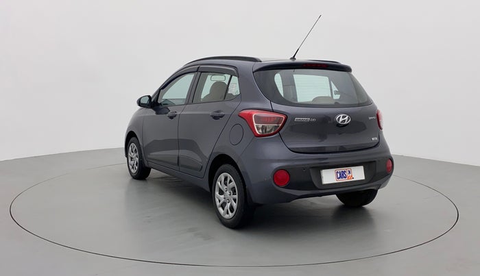 2017 Hyundai Grand i10 SPORTZ O 1.2, Petrol, Manual, 36,356 km, Left Back Diagonal