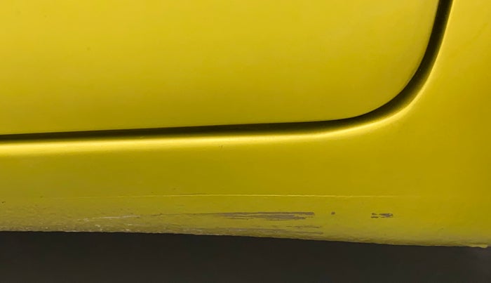 2014 Maruti Celerio VXI AMT, Petrol, Automatic, 86,912 km, Left running board - Minor scratches