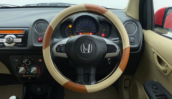 2015 Honda Brio 1.2 S MT I VTEC, Petrol, Manual, 38,781 km, Steering Wheel Close Up