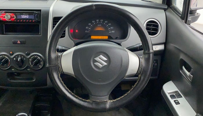 2012 Maruti Wagon R 1.0 LXI, Petrol, Manual, 32,313 km, Steering Wheel Close Up