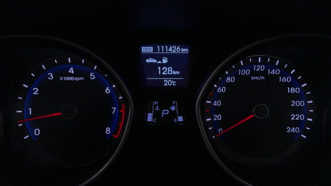 2015 Hyundai i30 Active, Automatic, 111426 km, Odometer View