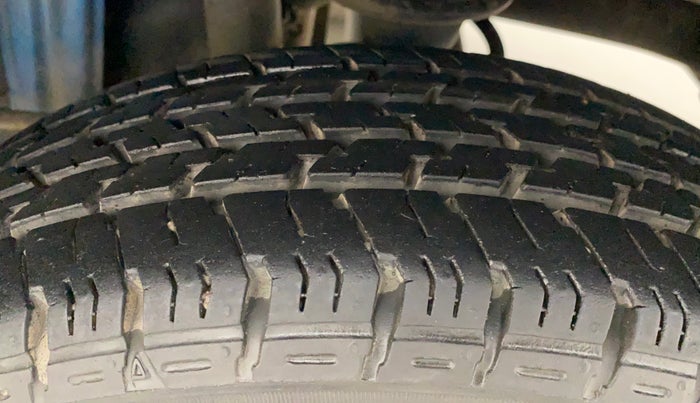 2016 Maruti Alto K10 VXI (O) AMT, Petrol, Automatic, 14,961 km, Left Rear Tyre Tread