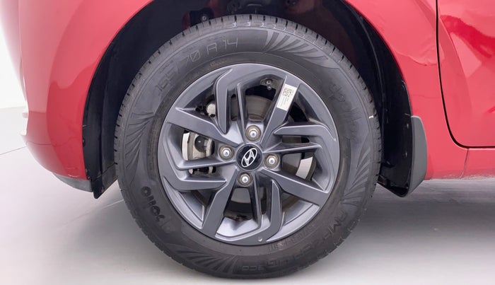 2021 Hyundai GRAND I10 NIOS SPORTZ 1.2 AT, Petrol, Automatic, 12,075 km, Left Front Wheel