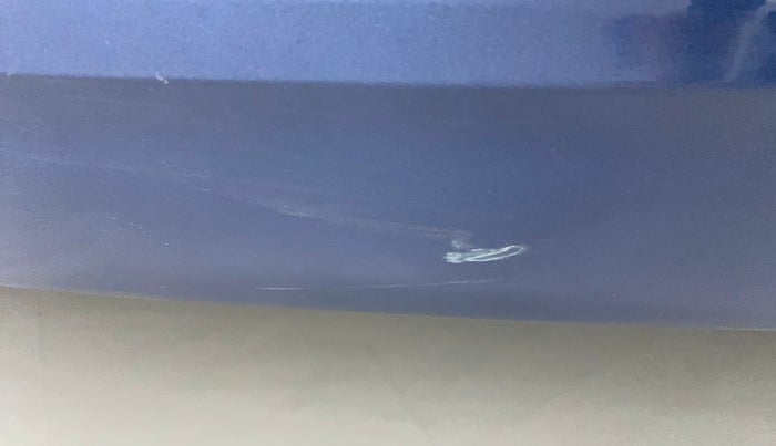 2017 Maruti Baleno DELTA PETROL 1.2, Petrol, Manual, 66,281 km, Rear bumper - Paint is slightly damaged