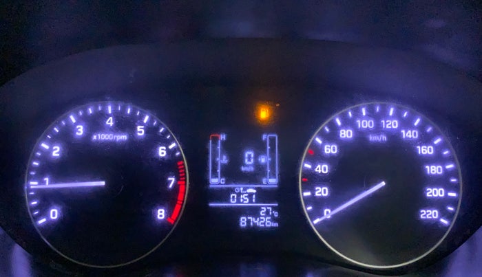 2014 Hyundai Elite i20 SPORTZ 1.2 (O), Petrol, Manual, 87,424 km, Odometer Image
