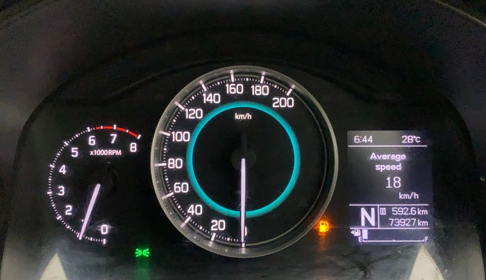 2017 Maruti IGNIS ZETA 1.2 AMT, Petrol, Automatic, 74,117 km, Odometer Image