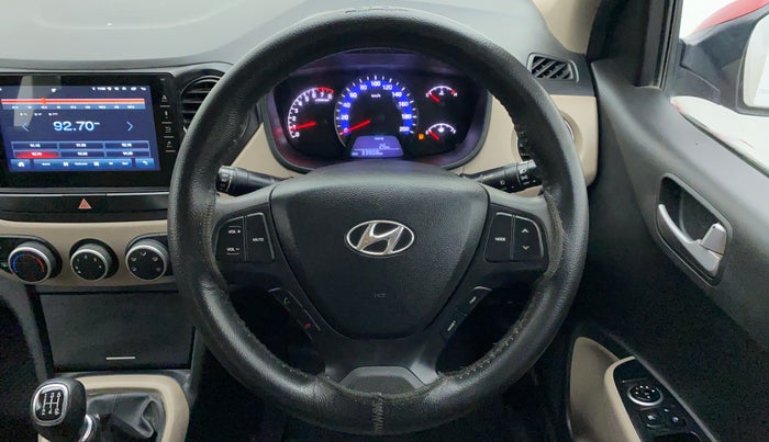 2014 Hyundai Xcent S 1.2 OPT, Petrol, Manual, 33,871 km, Steering Wheel Close Up