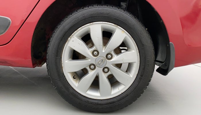 2014 Hyundai Xcent S 1.2 OPT, Petrol, Manual, 33,871 km, Left Rear Wheel