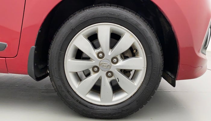 2014 Hyundai Xcent S 1.2 OPT, Petrol, Manual, 33,871 km, Right Front Wheel