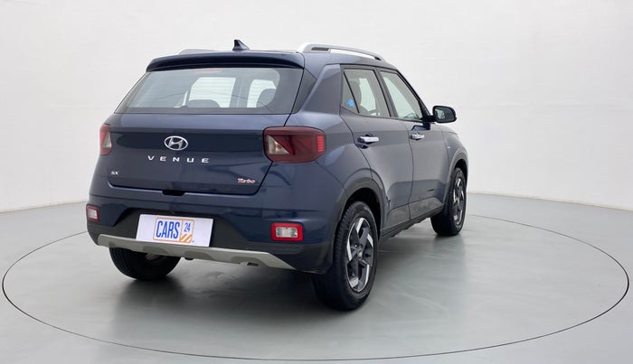 2019 Hyundai VENUE 1.0 TURBO GDI SX+ AT, Petrol, Automatic, 16,586 km, Right Back Diagonal